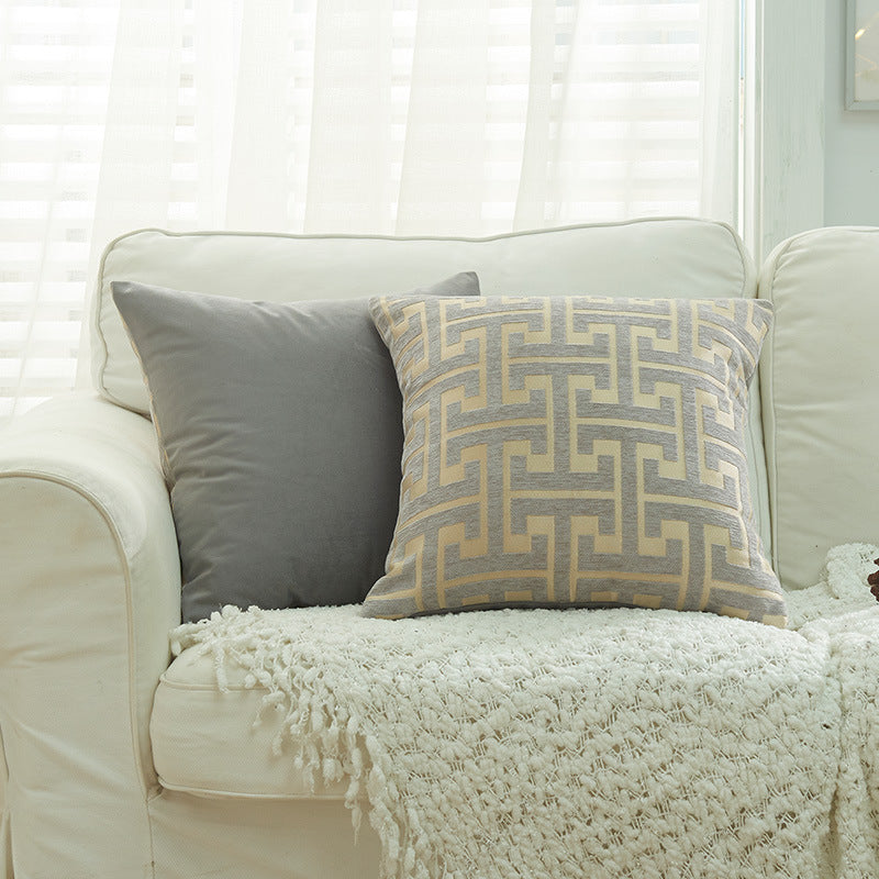 Decorative Geometric Cushion