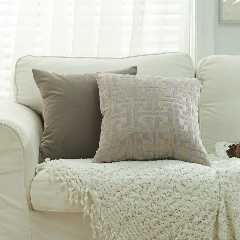 Decorative Geometric Cushion
