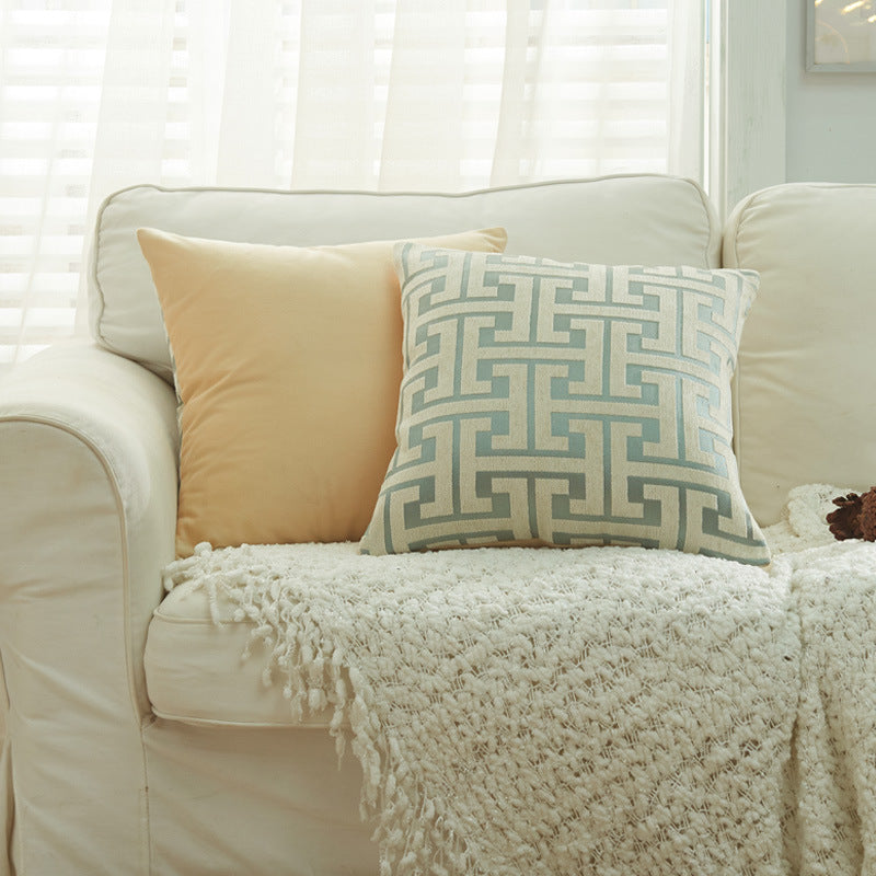 Decorative Geometric Cushion