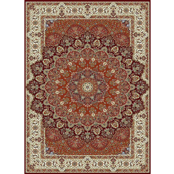 BowLift | Multicolored Retro Carpet Polypropylene Flower Pattern Carpet pet-friendly machine washable Indoor Carpet for Living Room