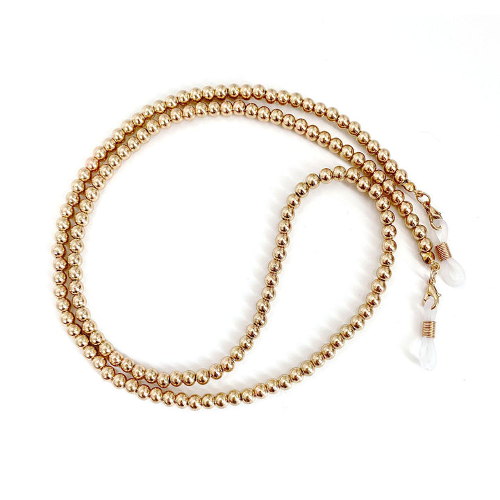 Beaded Eyewear Retainer Chain Bowlift