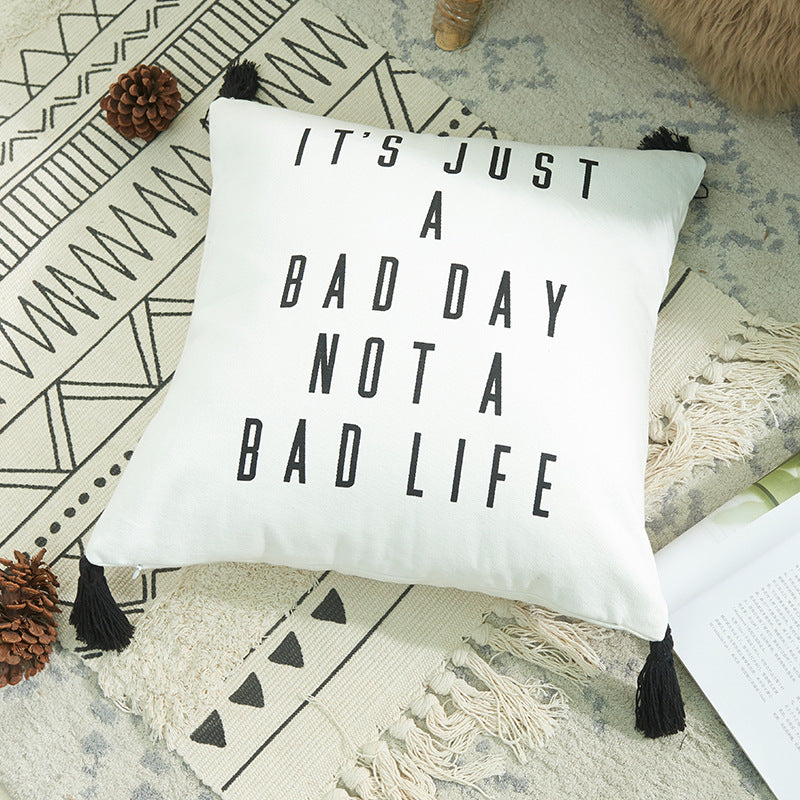 Bohemian Geometric Decorative Pillow