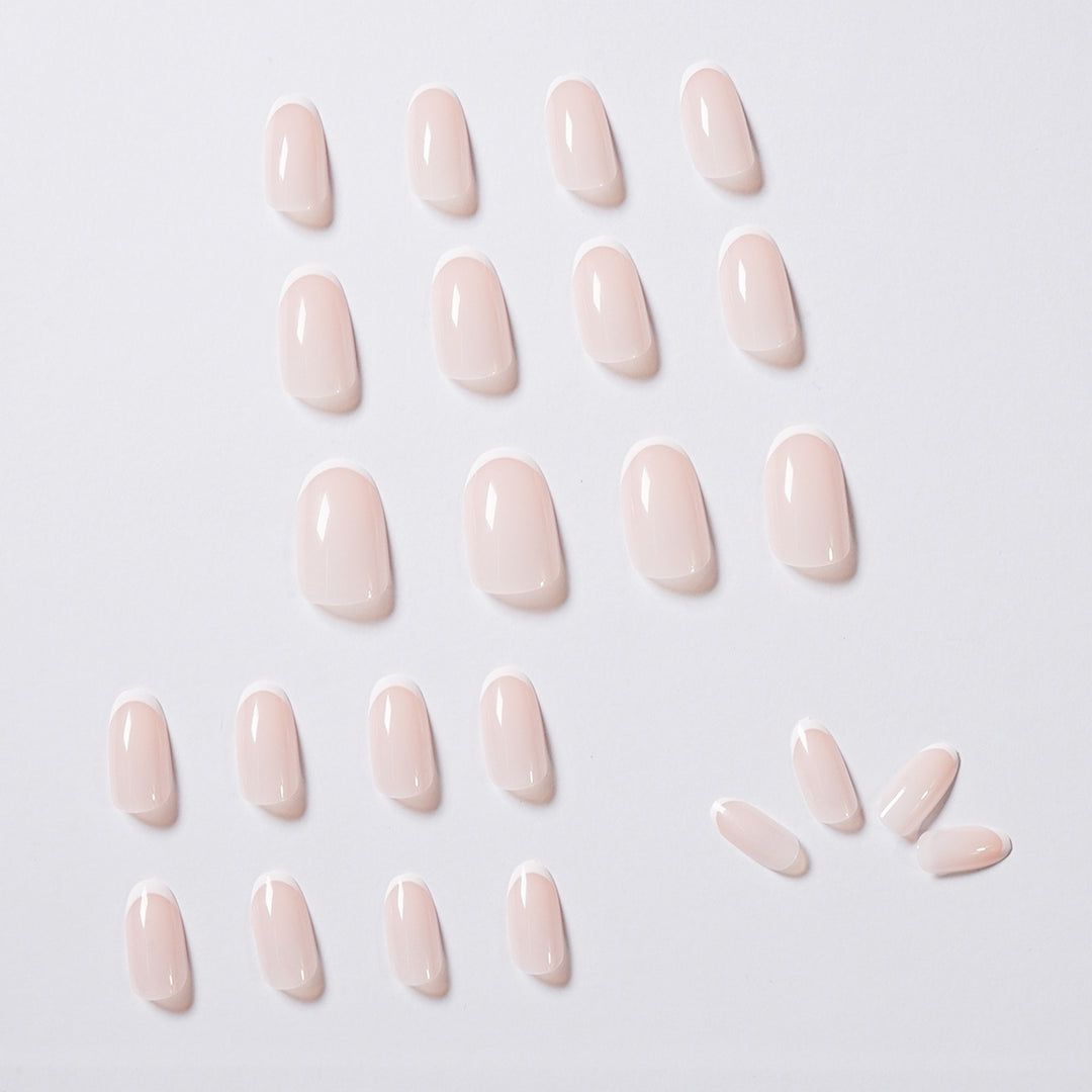 elegant Nail Art with precise French Tip Bowlift