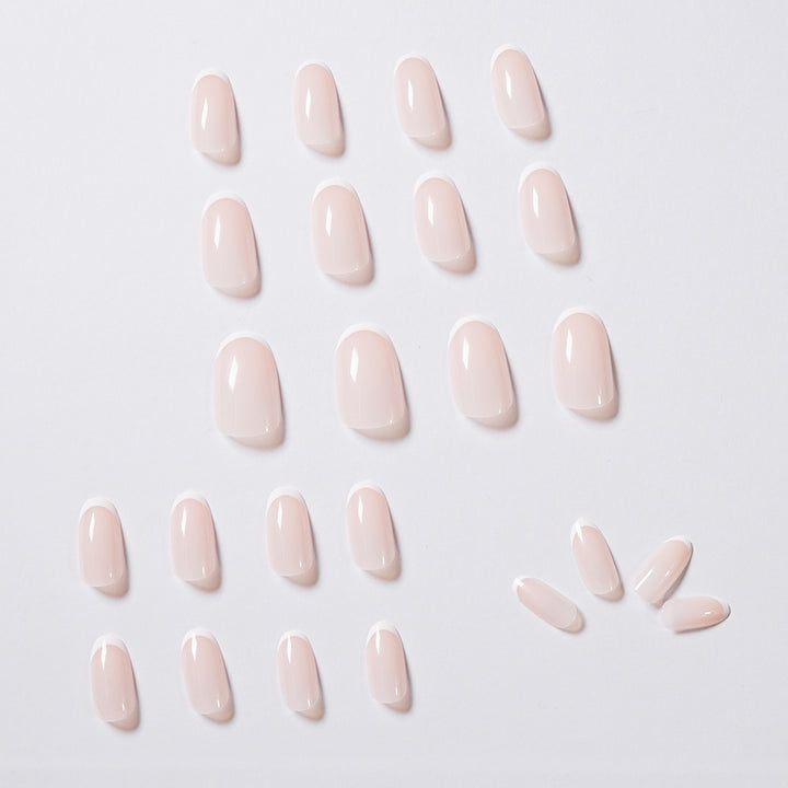 elegant Nail Art with precise French Tip Bowlift