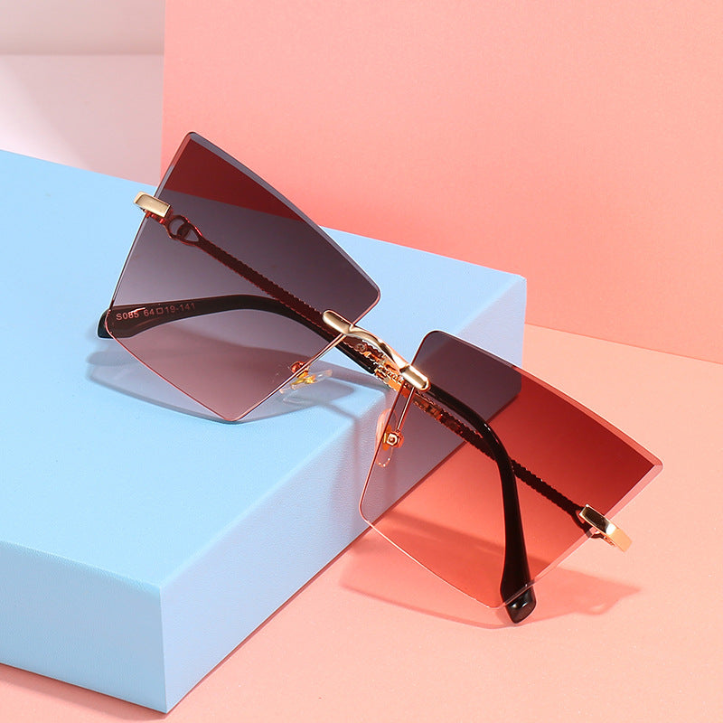 Square Frame Gradient Sunglasses Bowlift