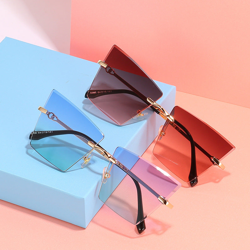 Square Frame Gradient Sunglasses Bowlift