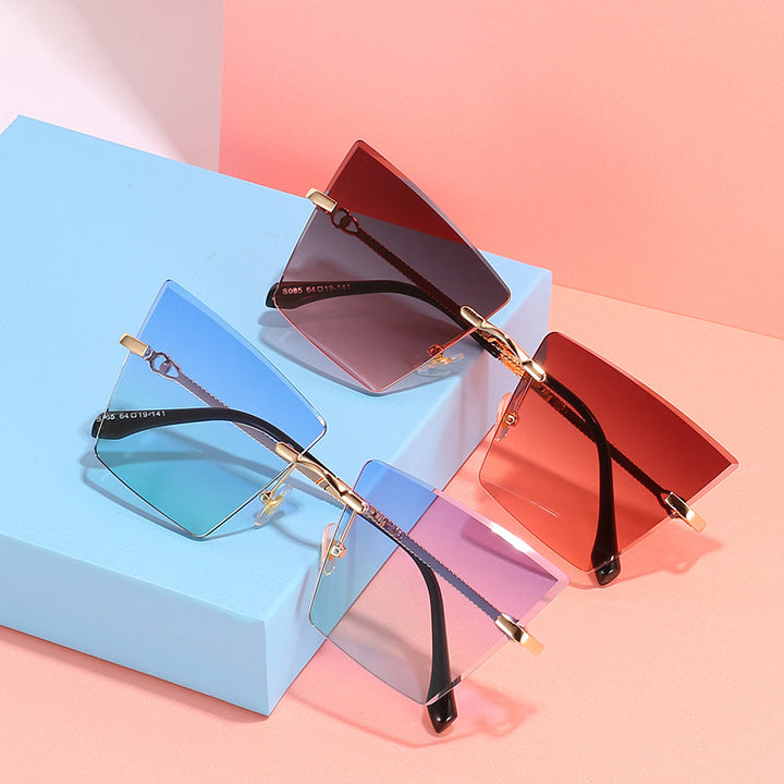 Square Frame Gradient Sunglasses Bowlift