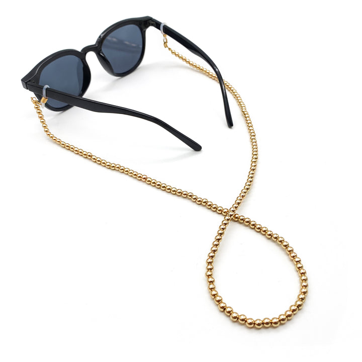 Beaded Eyewear Retainer Chain Bowlift