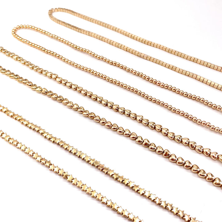 Beaded Eyewear Retainer Chain Bowlift