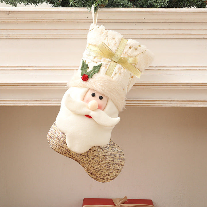 BowLift | Nordic style white Christmas socks