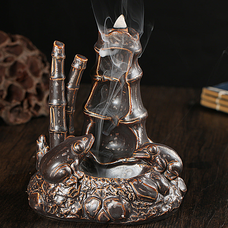 Serene Waterfall Incense Burner
