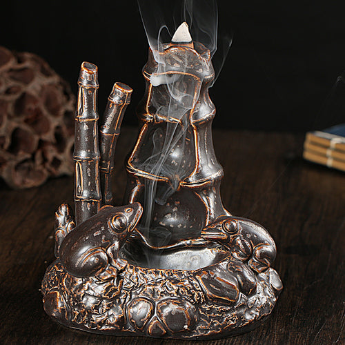 Serene Waterfall Incense Burner