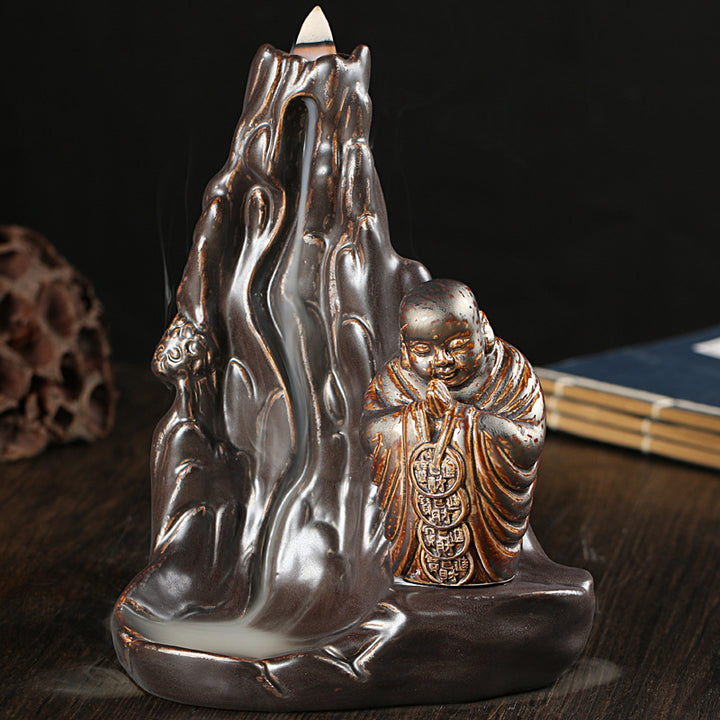 Serene Waterfall Incense Burner