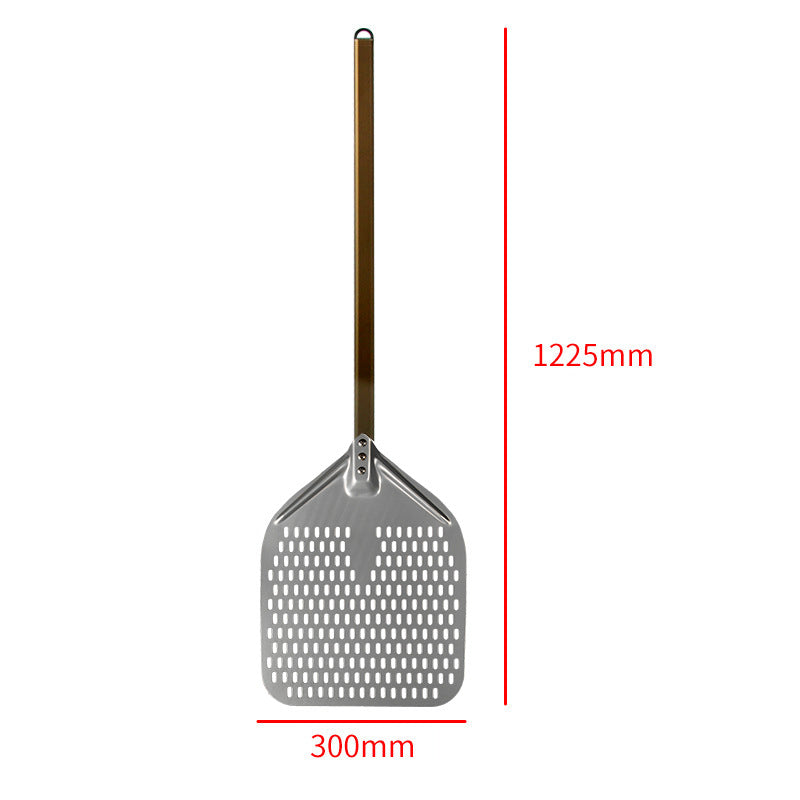 professional long-handled aluminum pizza peel Bowlift
