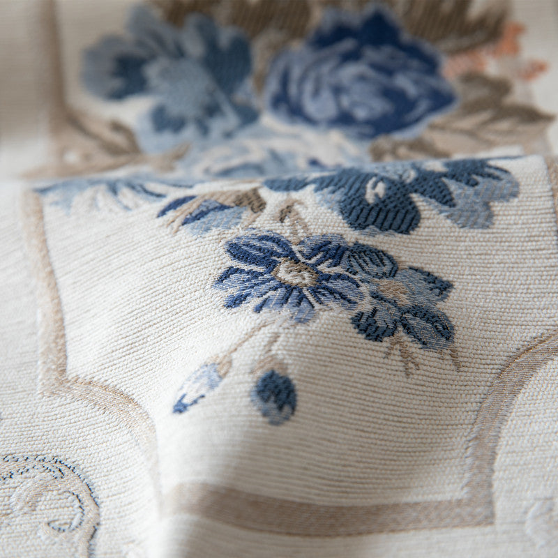 Decorative Floral Embroidered Table Runner