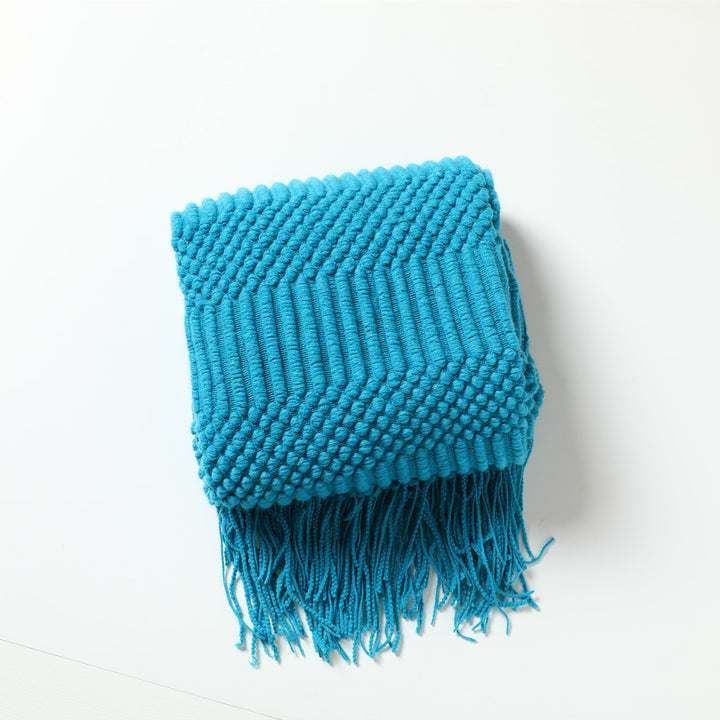 Cozy Textured Throw Blanket