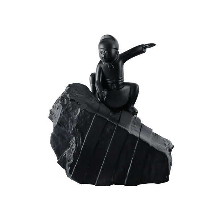 Modern Artistic Child Figurine Sculpture