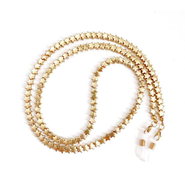 Beaded Eyewear Retainer Chain Bowlift