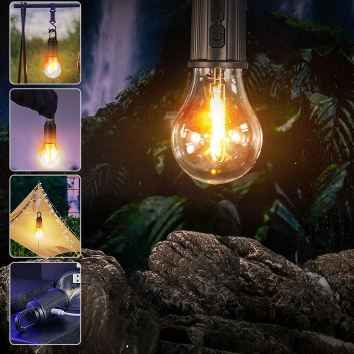 Outdoor Glow Multi-Scenario Hanging Light Bulbs | Bowlift