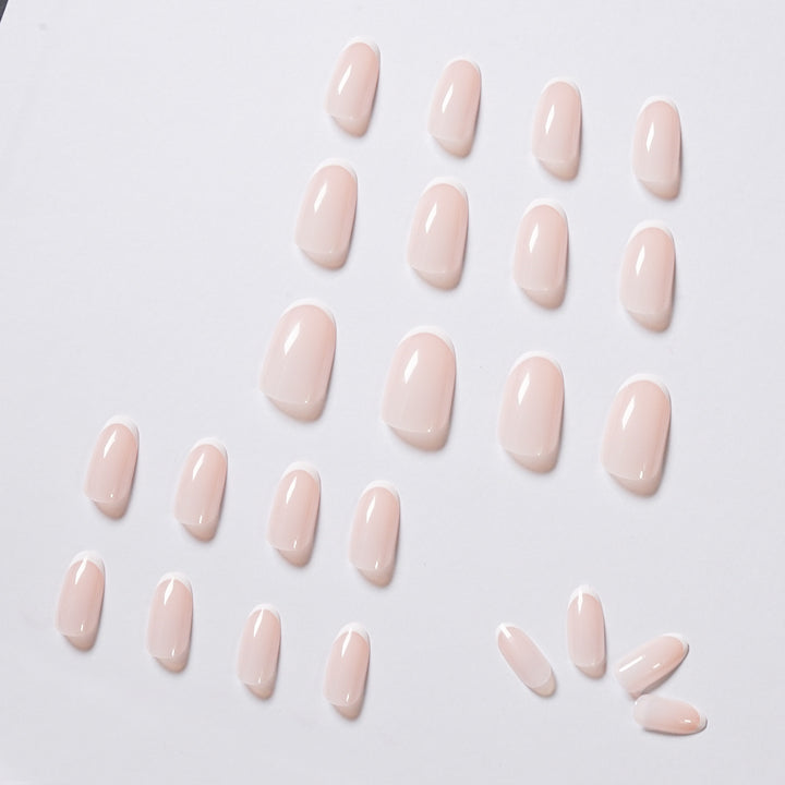 elegant Nail Art with precise French Tip Bowlift