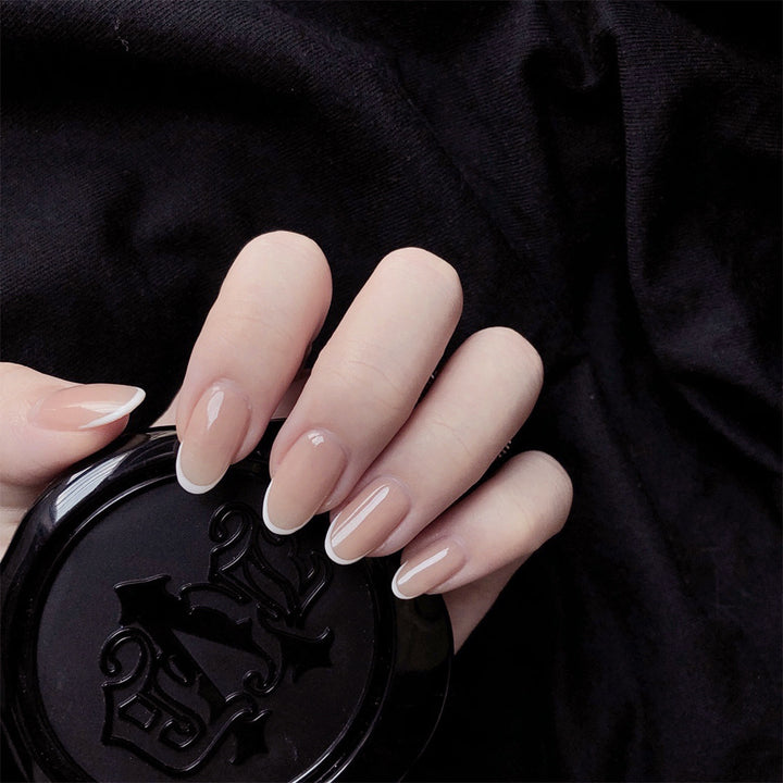 elegant Nail Art with precise French Tip Bowlift
