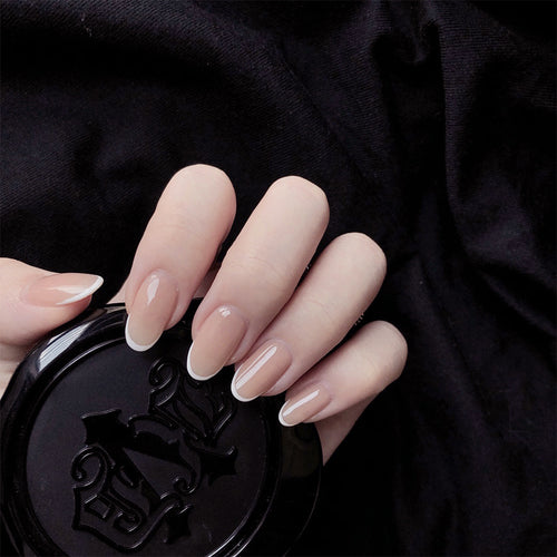 elegant Nail Art with precise French Tip Bowlift