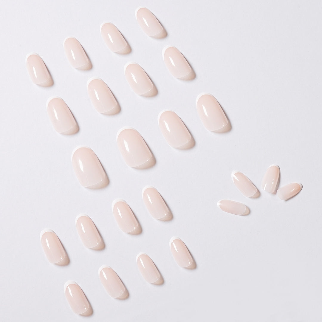 elegant Nail Art with precise French Tip Bowlift