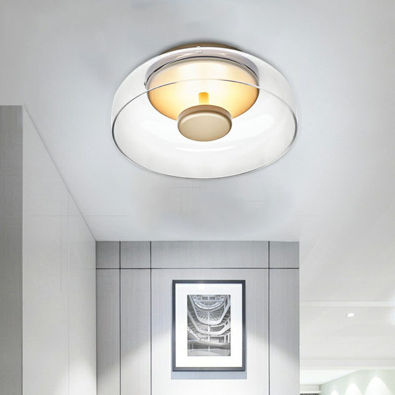 BowLift | CrystalGlow Ceiling Lamp - Luxury Glass LED Lighting