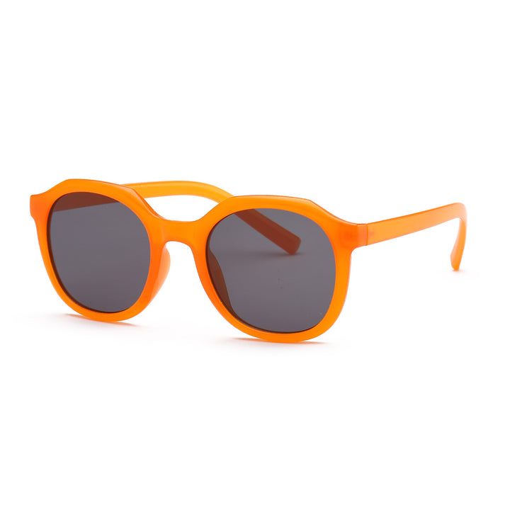 Women's fashionable sunglasses with multifaceted frame and UV protection Bowlift