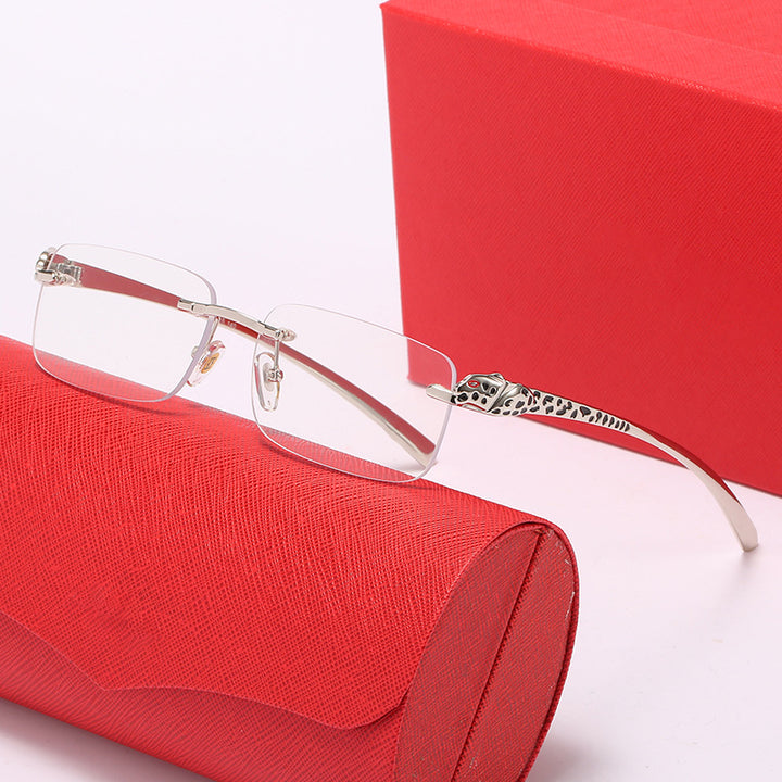 Women's elegant correction glasses with extravagant design elements Bowlift