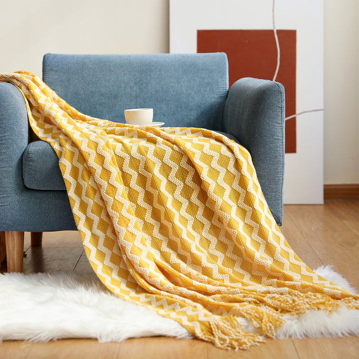 Chic Woven Decorative Throw Blanket