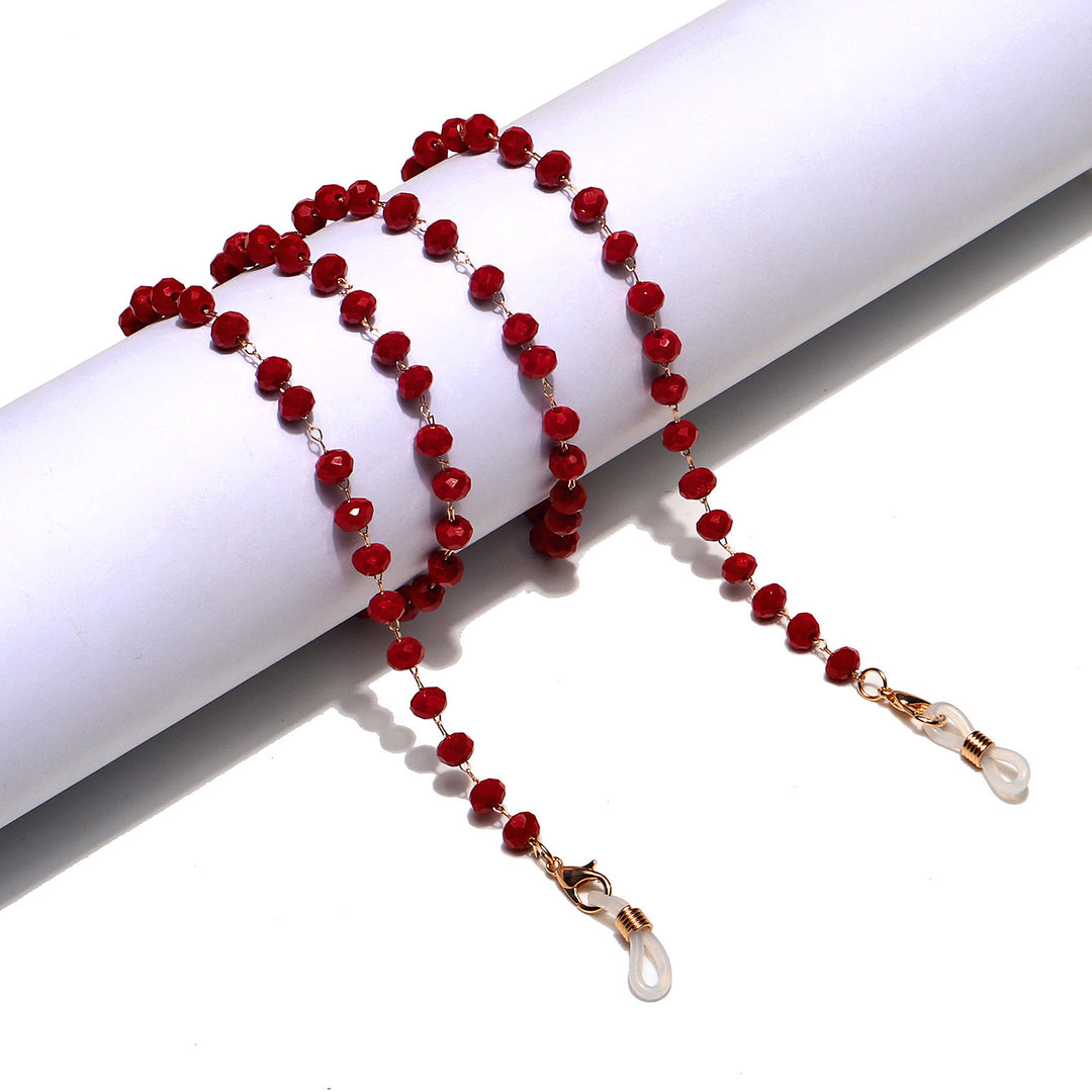 Stylish Beaded Eyewear Chain Bowlift