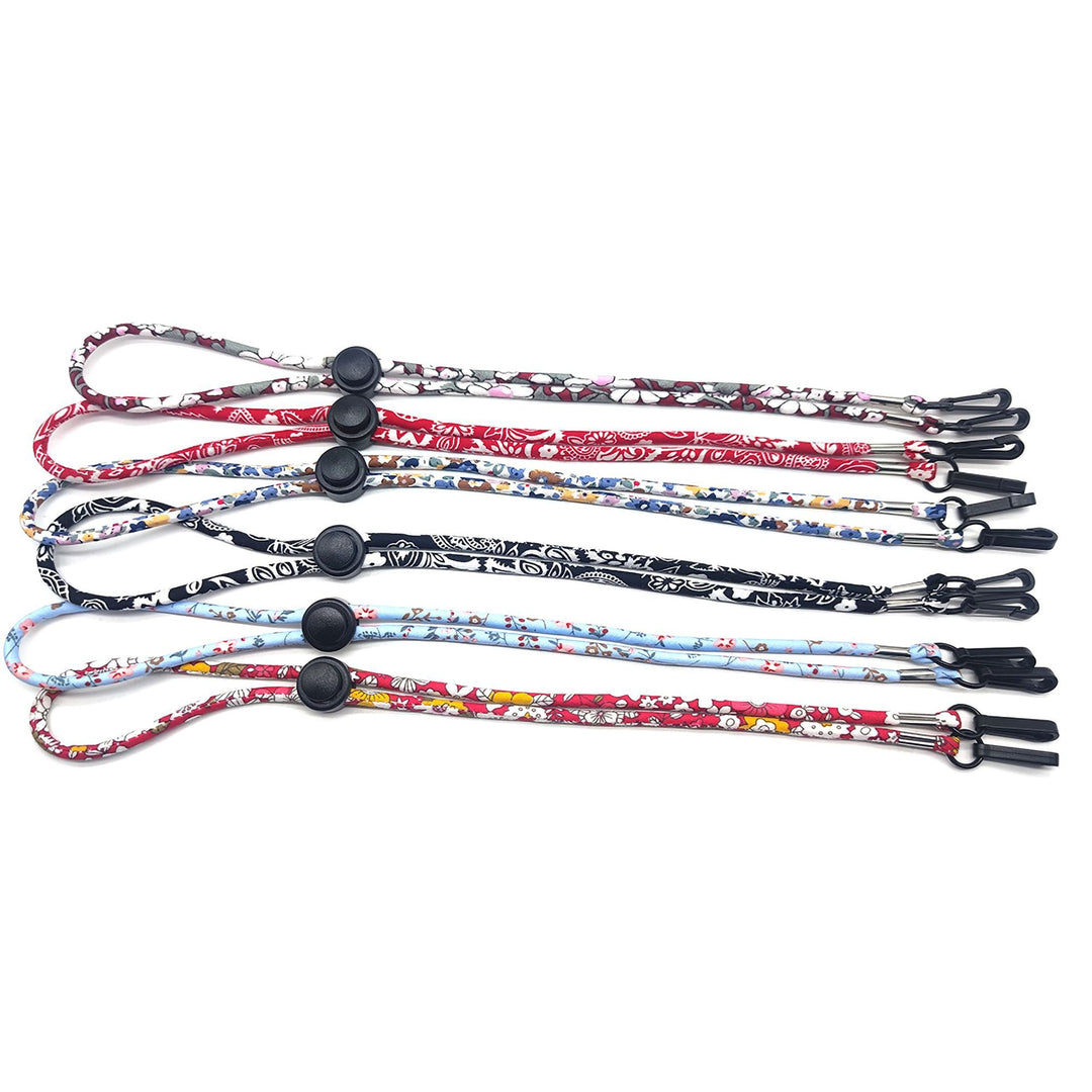 Adjustable Floral Eyewear Retainer Bowlift