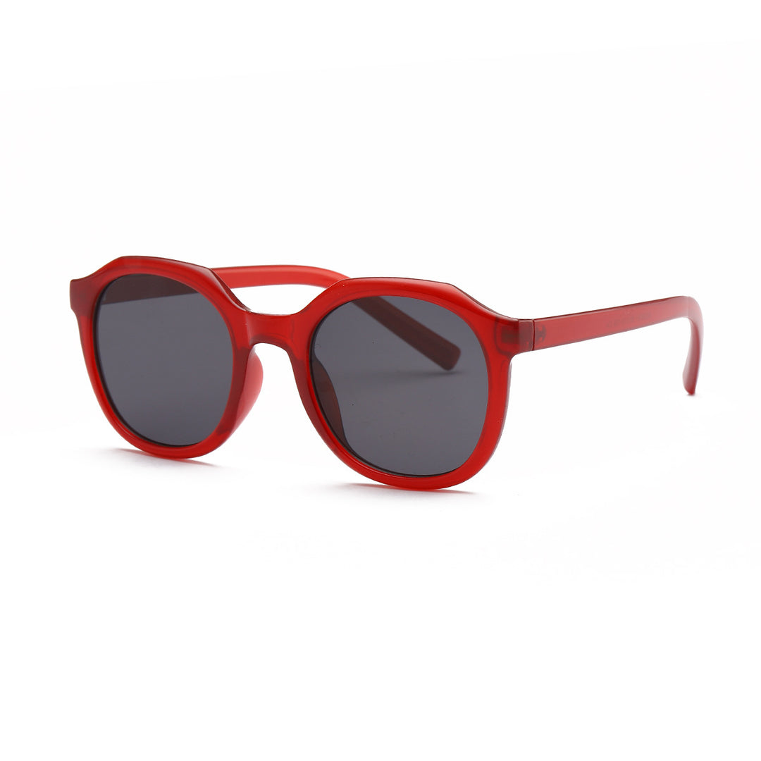 Women's fashionable sunglasses with multifaceted frame and UV protection Bowlift