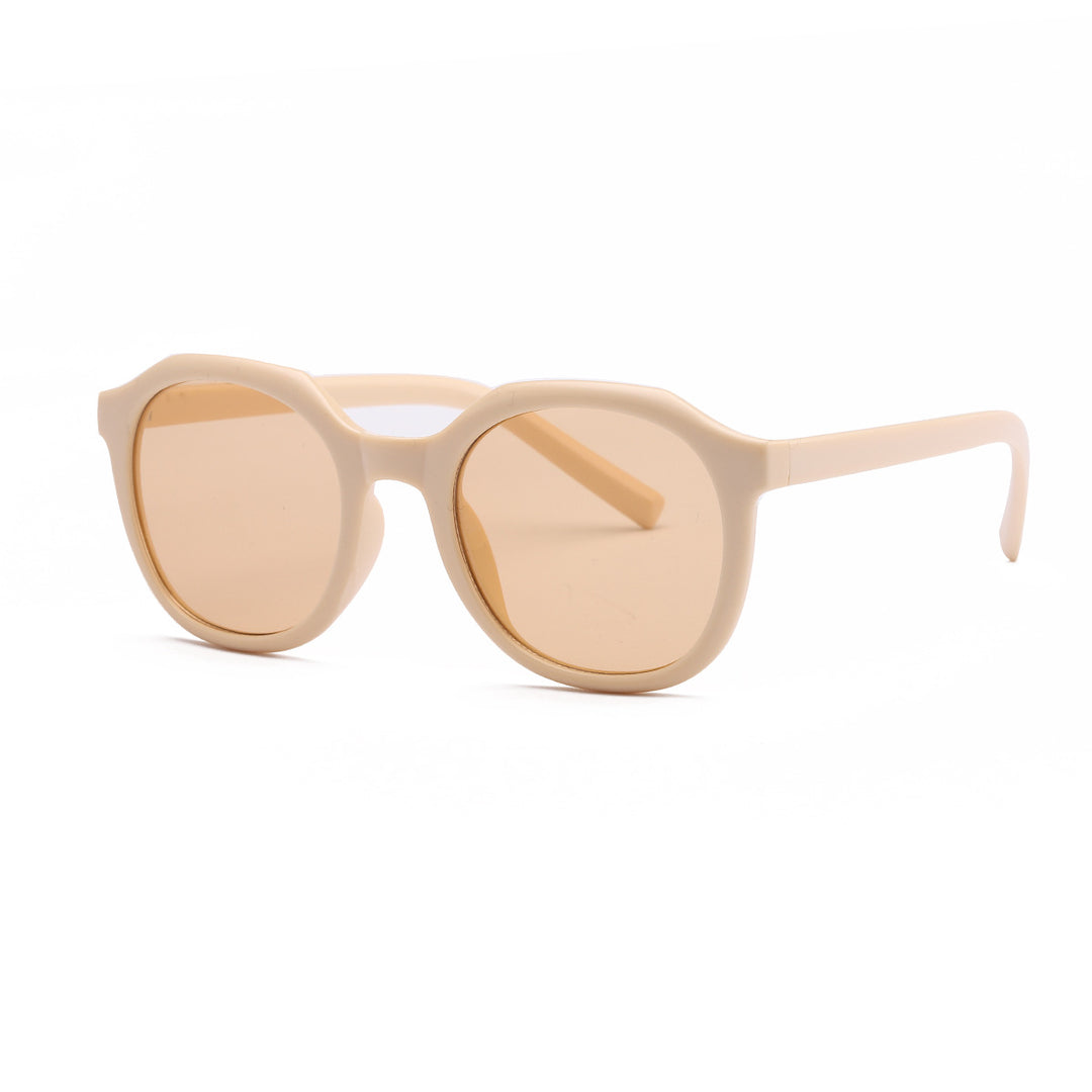 Women's fashionable sunglasses with multifaceted frame and UV protection Bowlift