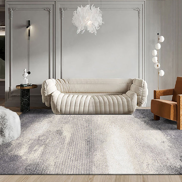 BowLift | Steampunk Living Room Rug Multicolored Abstract Print Indoor Carpet Polyester Non-Slip Backing Pet-Friendly Rug