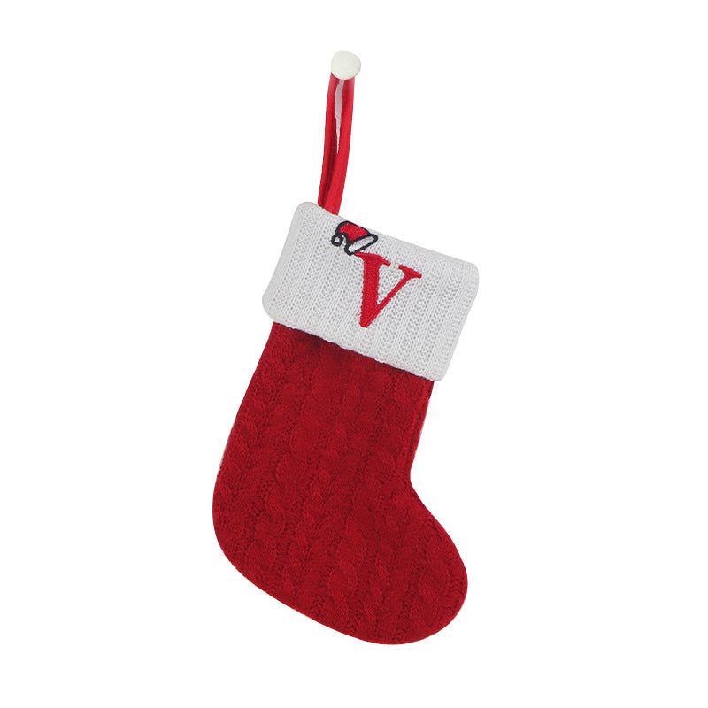 BowLift | Christmas Letter Knit Stocking