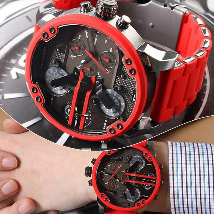 BowLift | Stainless Steel Chronograph Quartz Watch – Elegant Men’s Luxury Timepiece