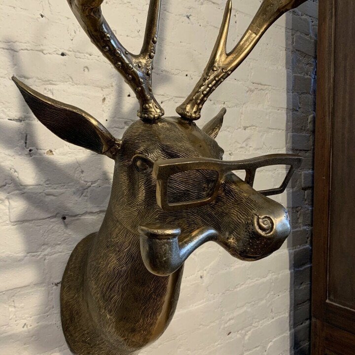 ArtBeest Animal Head Wall Decoration – Hand-Painted Playful Figures Made of Resin | Bowlift