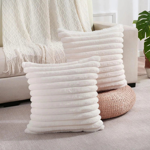 BowLift | Luxury Faux Rabbit Fur Cushion Cover