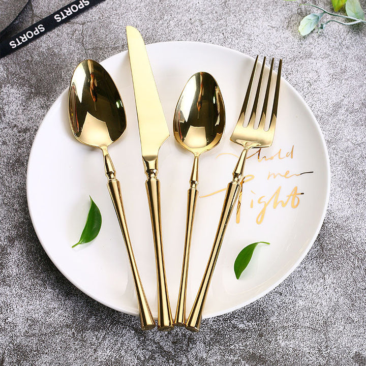 BowLift | 24-Piece Stainless Steel Cutlery Set - PureSet