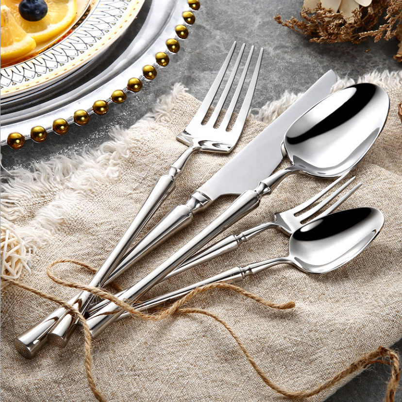 BowLift | 24-Piece Stainless Steel Cutlery Set - PureSet