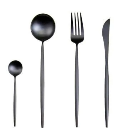 BowLift | 24-Piece Stainless Steel Gold-Silver Luxury Cutlery - RoyalGlow