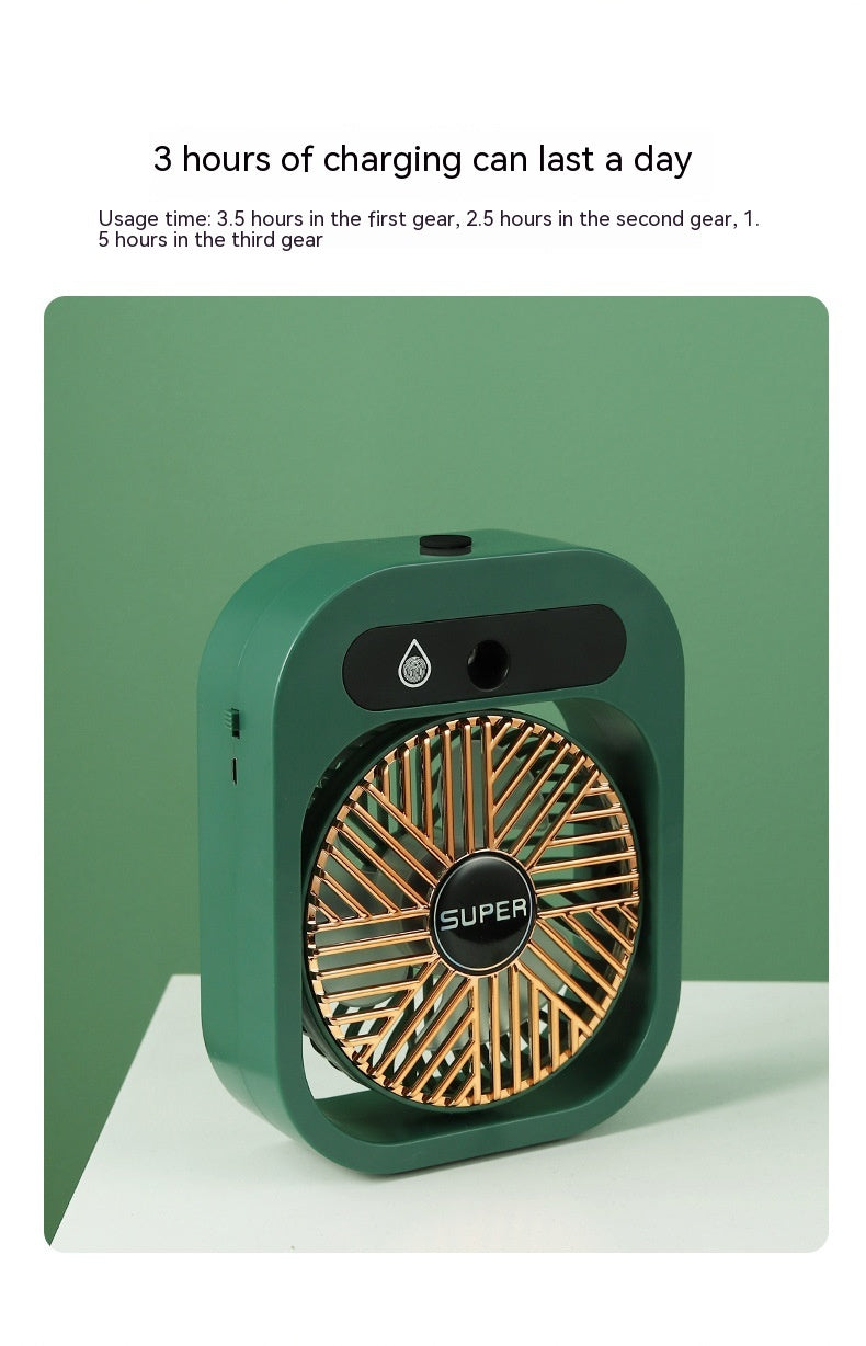 USB Rechargeable Desk Fan | Bowlift