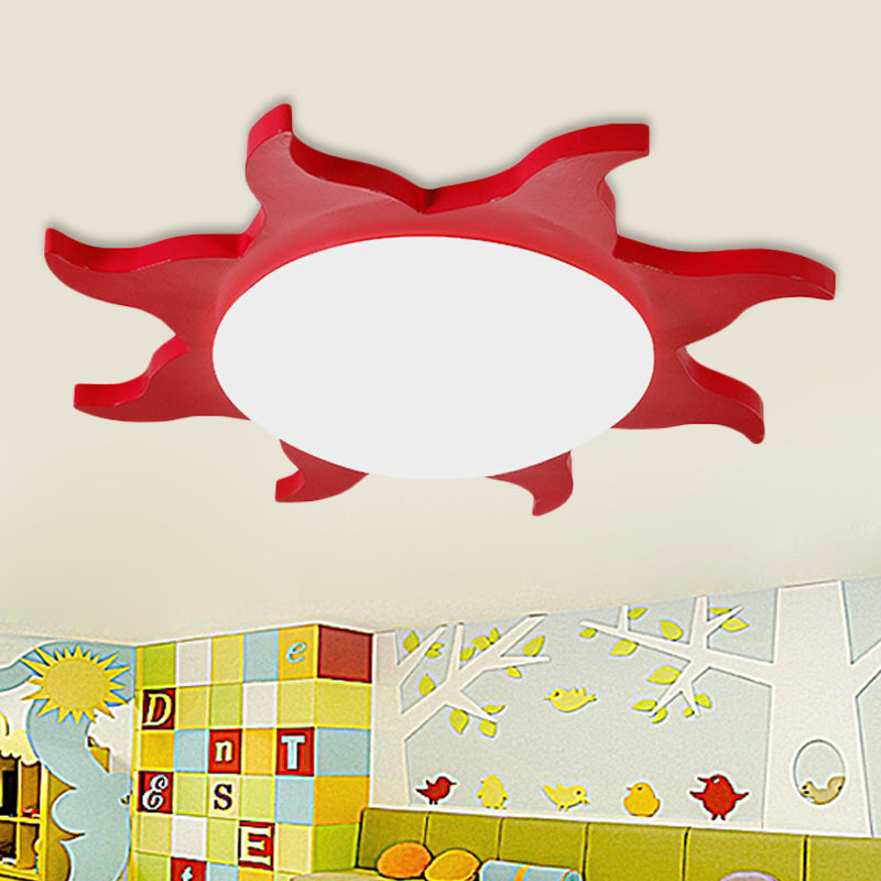 Kids Room Ceiling Lamp – Sun-shaped LED Lighting | Bowlift