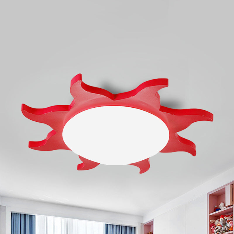 Kids Room Ceiling Lamp – Sun-shaped LED Lighting | Bowlift