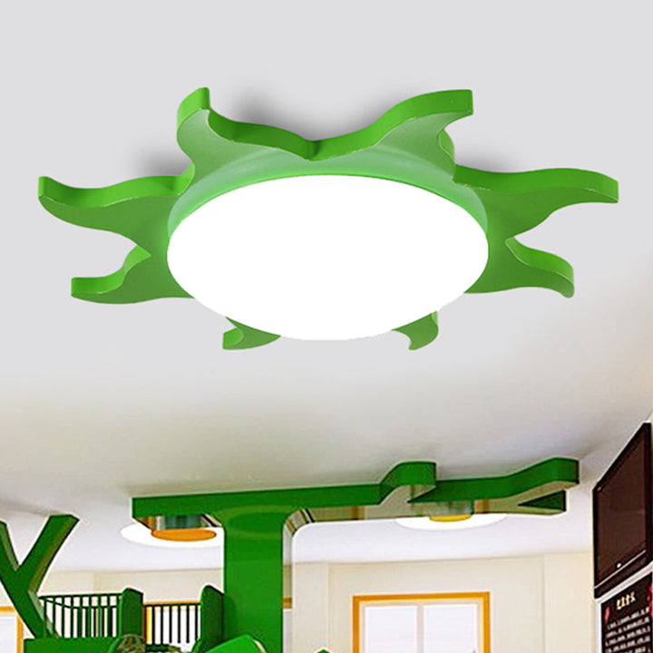 Kids Room Ceiling Lamp – Sun-shaped LED Lighting | Bowlift