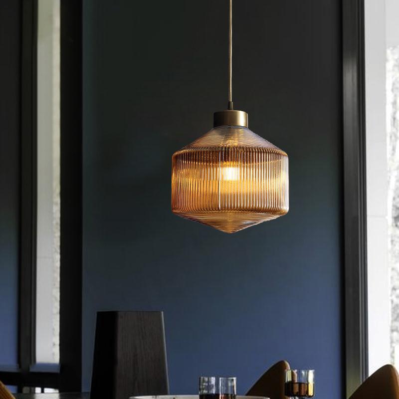BowLift | GlowCandle Ceiling Lamp - Modern Glass Candle Holder for Indoor Use