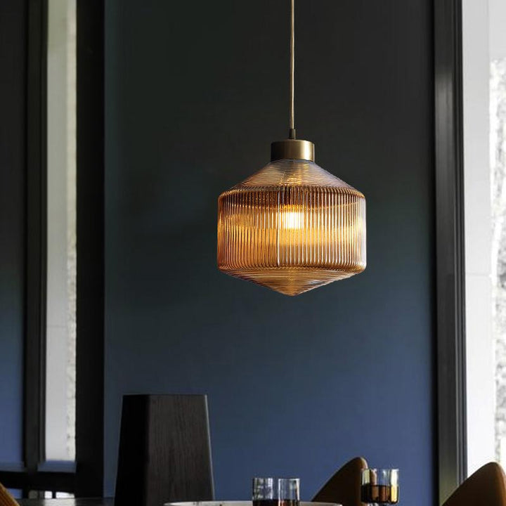 BowLift | GlowCandle Ceiling Lamp - Modern Glass Candle Holder for Indoor Use