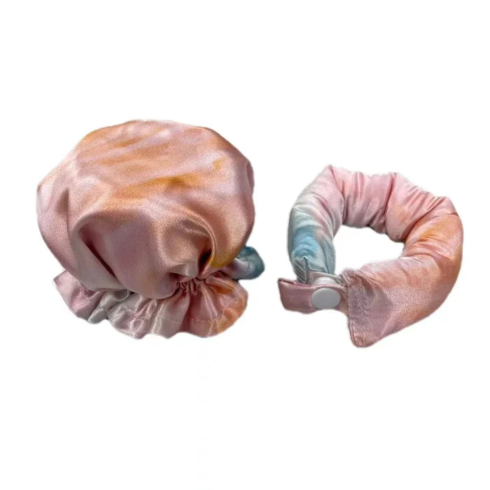 BowLift | Satin Heatless Curling Buns Set